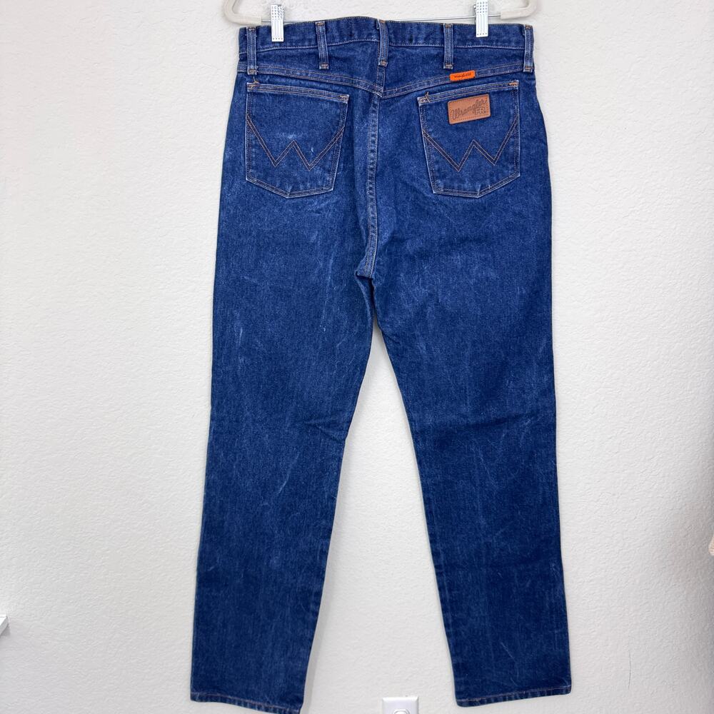 Wrangler Mens 13 Original FR Flame Resistant Jeans Size 34 X 36 100% Cotton - Picture 3 of 10
